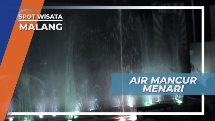 Indah nan Cantik, Pesona Air Mancur Menari di Kota Malang
