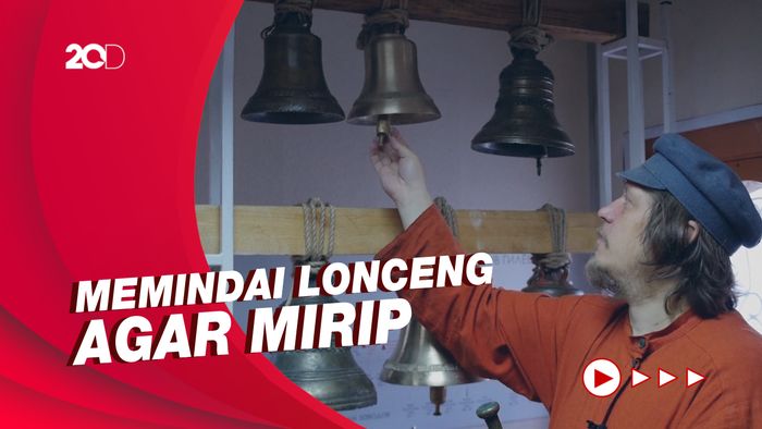 Teknologi Tinggi untuk Bikin Replika Lonceng dari Masa Lalu