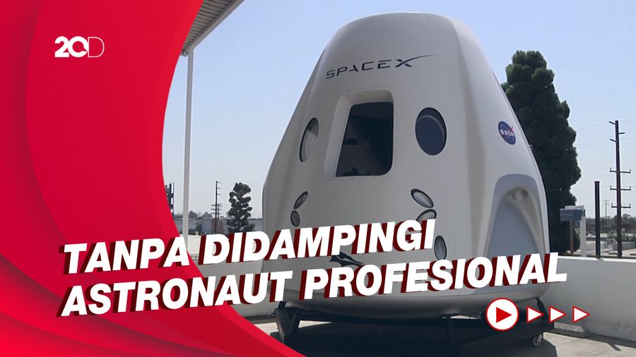 SpaceX Siap Terbangkan Wisatawan ke Luar Angkasa 