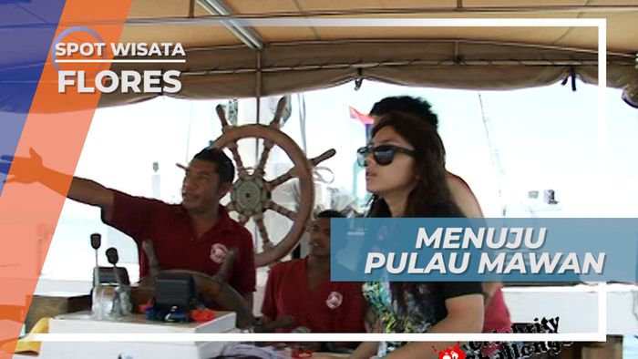 Berlayar Membelah Laut, Menuju Pulau Mawan, Flores