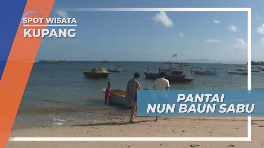 Berperahu di Pantai Nun Baun Sabu Kupang, Menikmati Panorama Birunya Laut