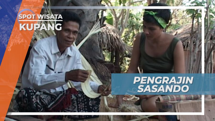 Berkunjung ke Tanah Merah Kupang, Belajar Membuat Sasando 