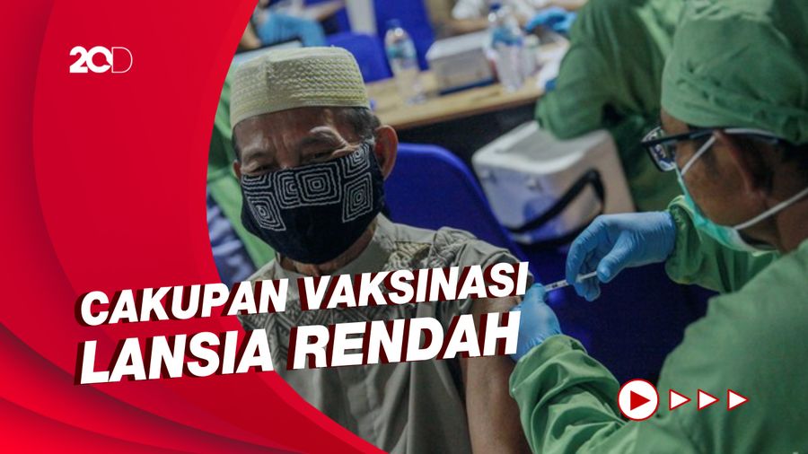 Kemenkes Minta 4 Daerah Ini Susun Ulang Strategi Vaksinasi Lansia