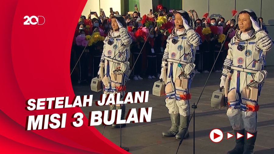Tiga Astronaut China Akan Kembali ke Bumi