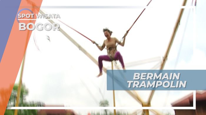 Naik Turun Berasa Terbang, Serunya Mencoba Wahana Permainan Trampolin, Bogor