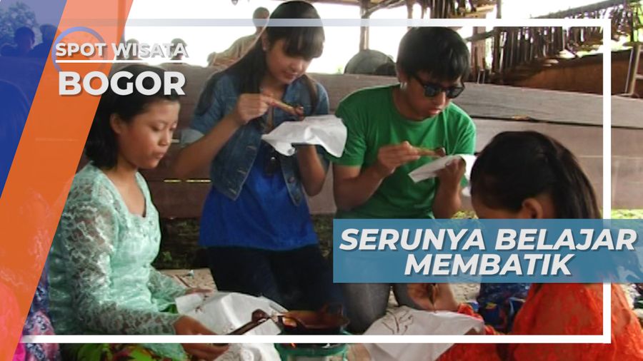 Membatik, Kegiatan Seru yang Biasa Dilakukan Anak-anak di Kampung Budaya, Bogor