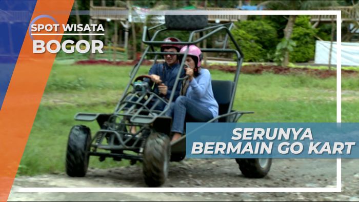 Seru-seruan Bermain Go Kart di Taman Wisata Keluarga, Bogor