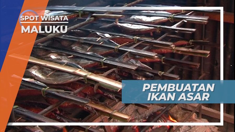 Pengasapan Ikan Asar, Kuliner Buah Tangan Khas Hatiwe Kecil Ambon Maluku