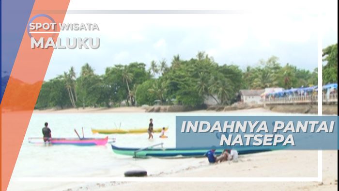Pantai Natsepa, Pasir Putih yang Indah Maluku Tengah