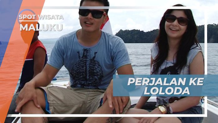 Indahnya dua Jam Perjalanan Laut Menuju Loloda di Halmahera Barat, Maluku Utara