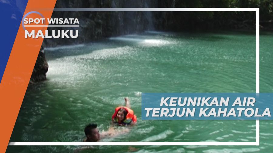 Air Terjun Kahatola, Tebing Tinggi Keindahan Pulau Loloda Maluku Utara