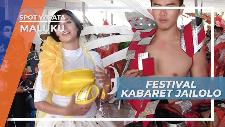 Festival Kabaret Jailolo, Pesta Kostum di Halmahera Barat, Maluku Utara