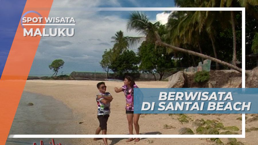 Asiknya Bersantai di Pantai Santai Maluku