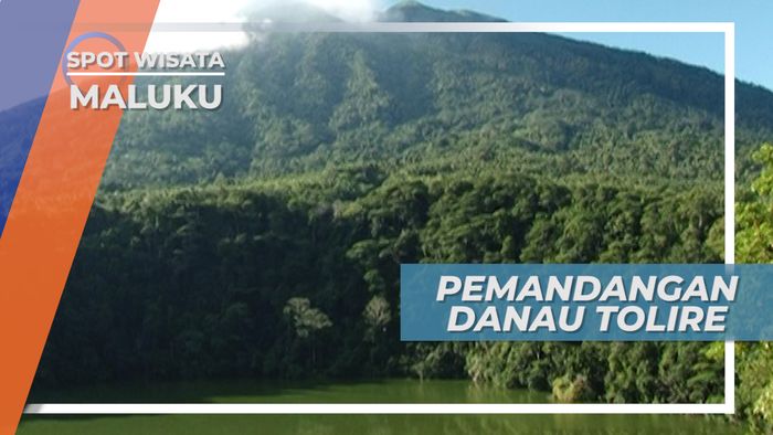 Danau Tolire, Pemandangan Indah di Kaki Gunung Gamalama Ternate Maluku Utara