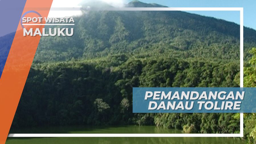 Danau Tolire, Pemandangan Indah di Kaki Gunung Gamalama Ternate Maluku Utara