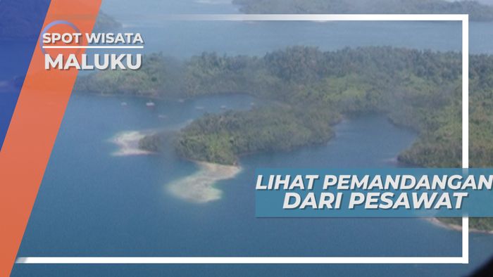Terbang Rendah, Pemandangan Indah dengan Pesawat Carter di Langit Ternate Maluku Utara