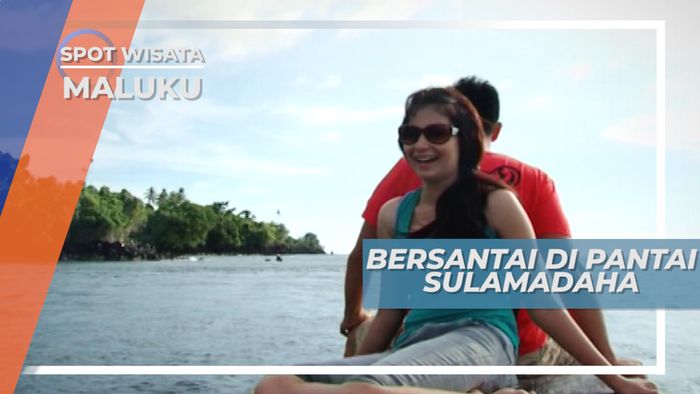 Pantai Sulamadaha, Tempat Bersantai Indah di Ternate, Maluku Utara