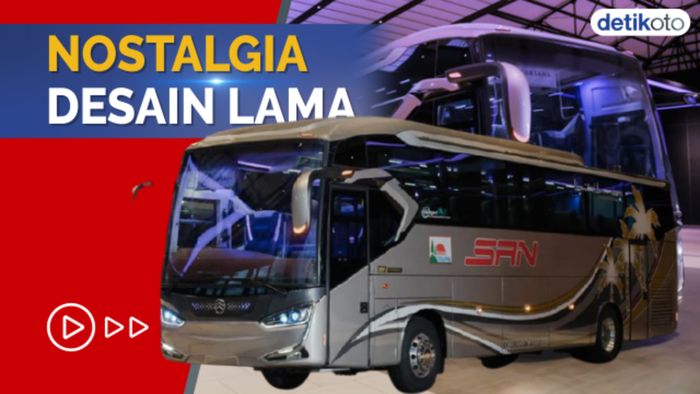 Tren Bus Single Glass Bangkit Lagi, Laksana Rilis Legacy SR2 Panorama