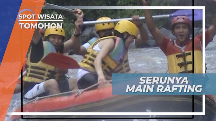 Serunya Rafting Menyusuri Sungai Nimanga Tomohon Sulawesi Utara