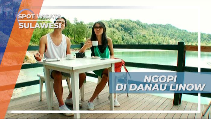 Ngopi di Danau Linow, Santai Di Alam Berpemandangan Indah Bersama Bebek Lucu di Tomohon