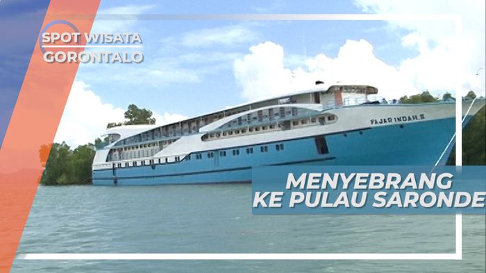 Menyebrang ke Pulau Saronde Dari Pelabuhan Kwandang Gorontalo Utara