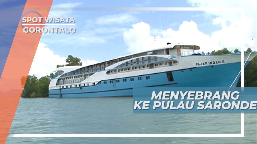 Menyebrang ke Pulau Saronde Dari Pelabuhan Kwandang Gorontalo Utara