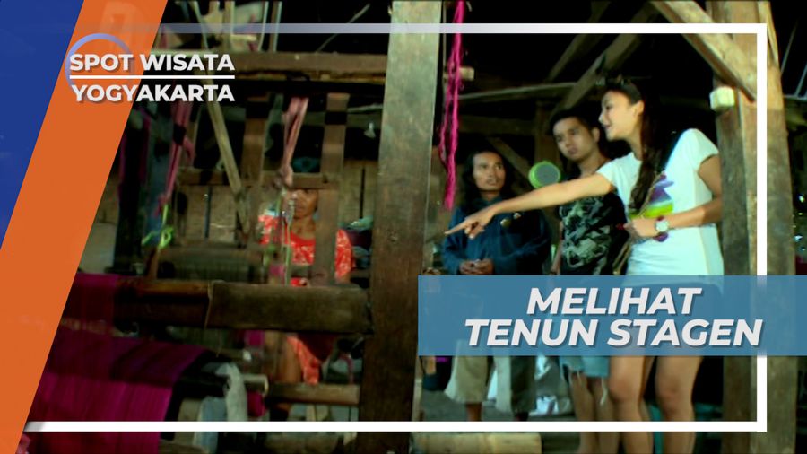 Kain Tenun Desa Sentolo Khas Kapanewon Wates Kulon Progo Yogyakarta