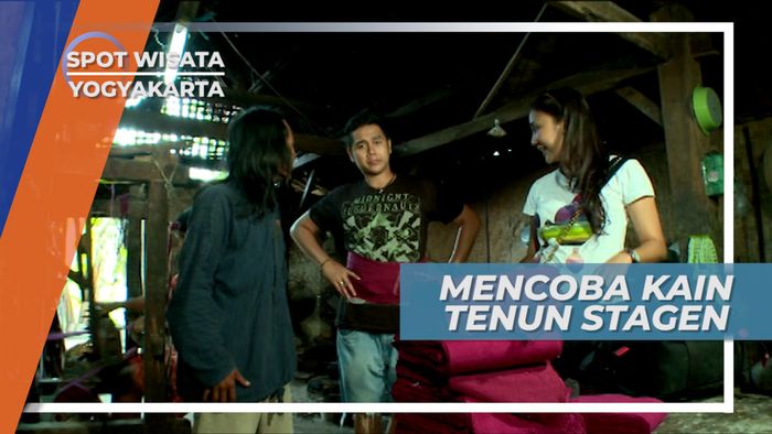 Warna Merah Cantik, Kain Tenun Stagen Desa Sentolo Kulon Progo Yogyakarta