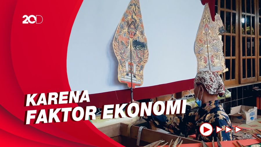 Imbas Pandemi, Dalang Senior di Boyolali Bikin Wayang Ngamen