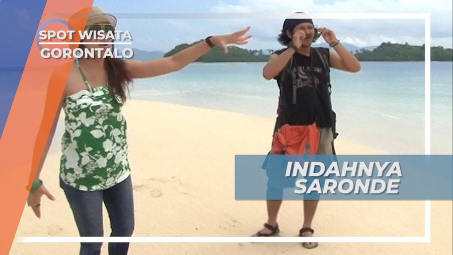 Air Jernih dan Pasir Putih, Panorama Lukisan Alam Pulau Saronde Gorontalo