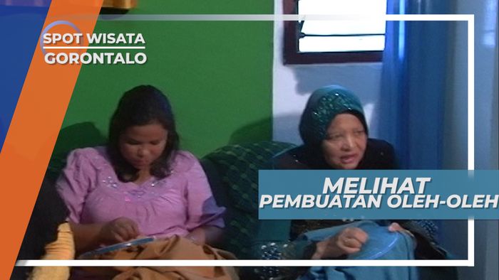 Melihat Dari Dekat Pembuatan Kerajinan Tangan Cinderamata Khas Gorontalo 