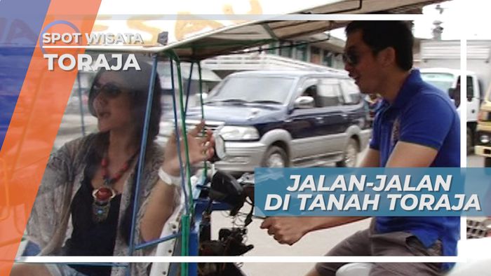 Berwisata Menggunakan Bentor di Tana Toraja