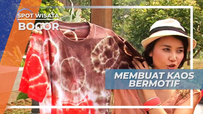 Belajar Membuat Kaos Bermotif, Kerajinan Sederhana yang Nyentrik di Bogor