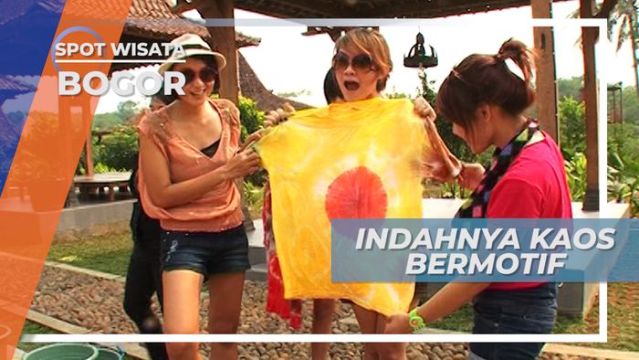 Berwarna Cerah dan Bermotif Variatif, Kerajinan Kaos di Kawasan Wisata Bogor