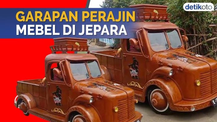 Apa Jadinya Jika Mobil Kijang 85-an Berbodi Kayu Jati?