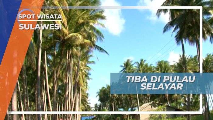 Dua Jam Penyeberangan Ferry Akhirnya Sandar di Dermaga Pulau Selayar di Sulawesi Selatan