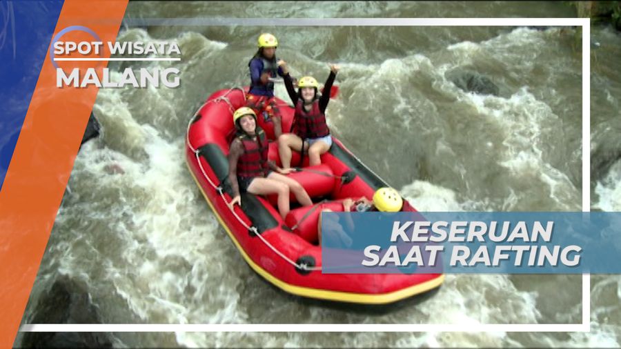 Rafting Menyusuri Derasnya Aliran Sungai, Kasembon Kota Malang