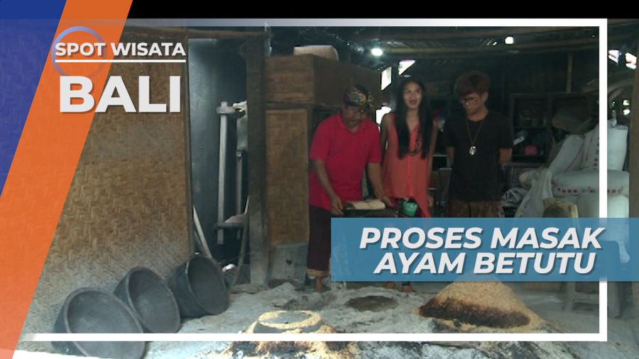 Lumuran Bumbu dan Bungkusan Daun Pinang, Cara Memasak Ayam Betutu Kuliner khas Bali