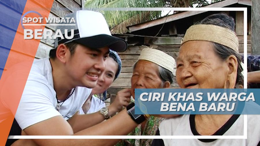 Telinga Unik yang Panjang dari Warga Bena Baru, Berau