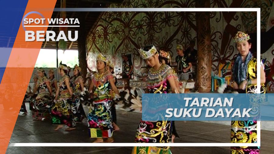 Tarian Khas Suku Dayak, Pertunjukan Tradisional Masyarakat Kampung Bena, Berau