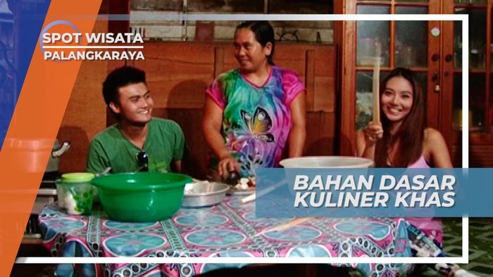 Umbut Rotan,  Memasak Batang Rotan Muda Menjadi Kuliner Khas Suku Dayak di Palangkaraya 