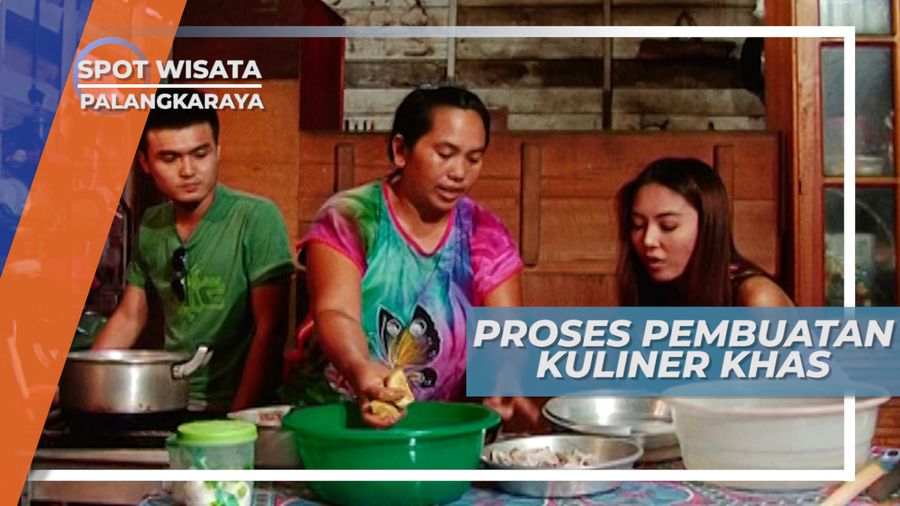 Umbut Rotan, Irisan Batang Rotan dan Campuran Bumbu Andalan Diracik Menjadi Kuliner Khas Palangkaraya 