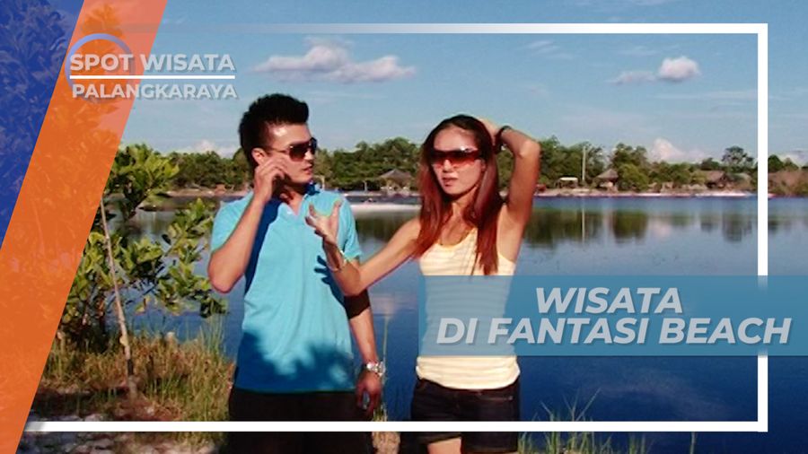 Fantasy Beach Palangkaraya, Wisata Air Buatan yang Menyerupai Pantai