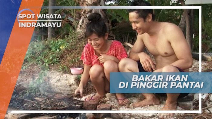 Cakalang Panggang, Serunya Membakar Sendiri Ikan Laut Segar di Tepi Pantai Indramayu