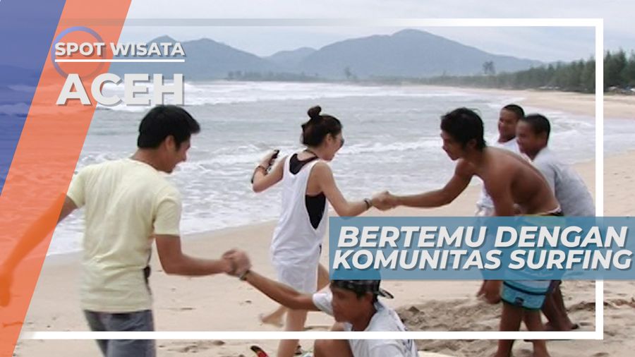 Bertemu dengan Komunitas Surfing di Pantai Lampuuk Aceh