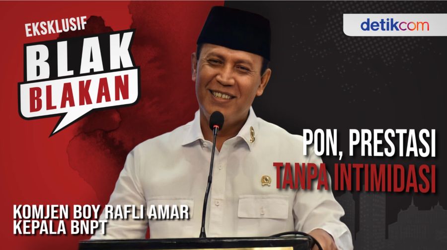 Blak-blakan Komjen Boy Rafli Amar, KKB Tak Ganggu PON 