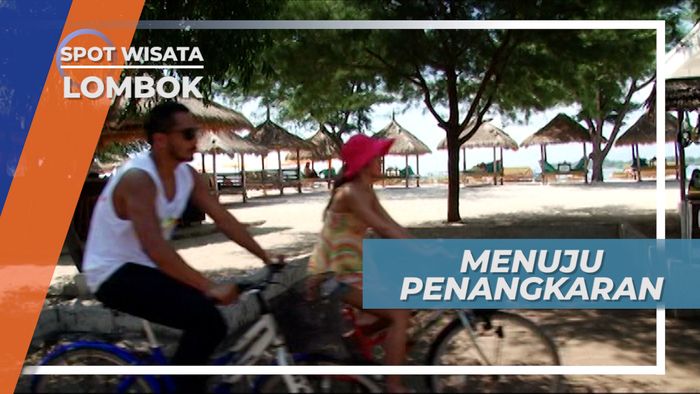 Menggunakan Cidomo dan Bersepeda Menuju Penangkaran Gili Trawangan Lombok