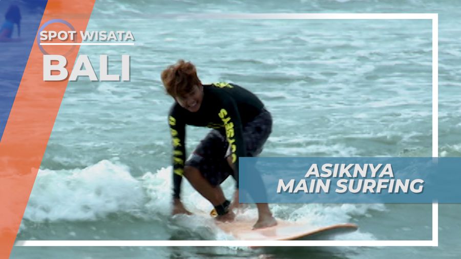 Pantai Kuta Bali, Ternyata Kami Bisa Bermain Surfing