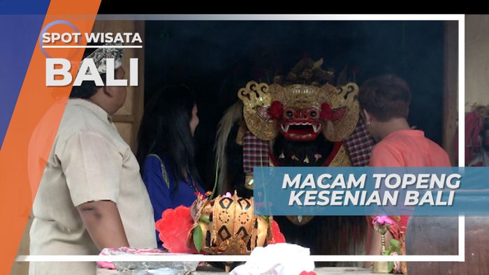Topeng dan Tokoh Utama dalam Kesenian Tari Barong di Batu Bulan Gianyar Bali