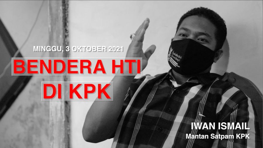 Bendera HTI di KPK Not Hoaks